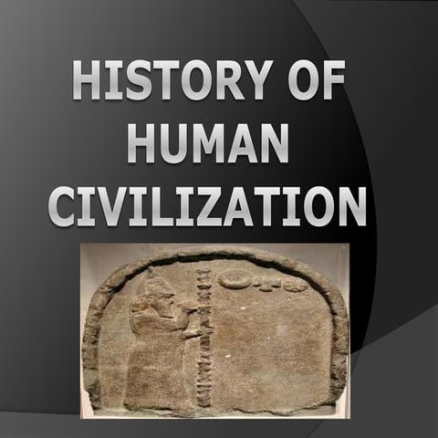 History of human civilization