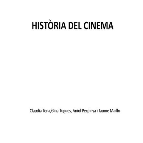 Història del cinema