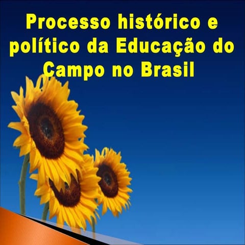 Histórico da educação do campo