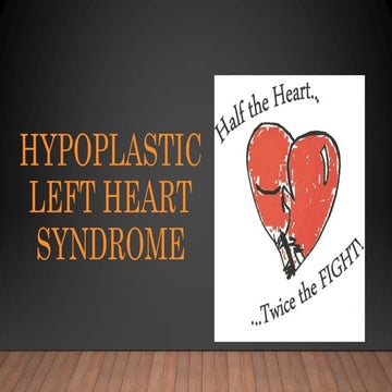 HYPOPLASTIC LEFT HEART SYNDROME