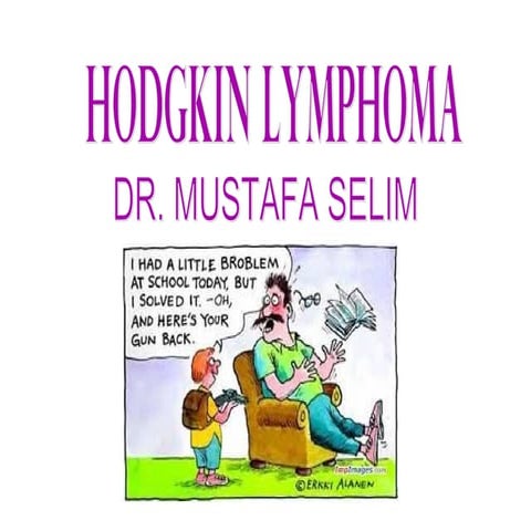 Hodgkin lymphoma presentation 