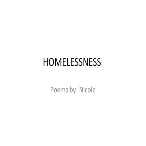 Homelessness_nicole