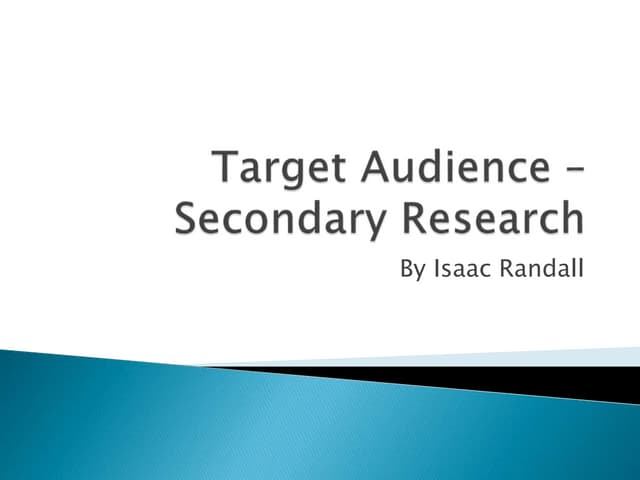 Horror film target audience