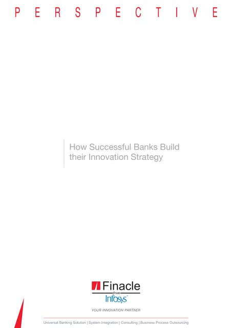 How Successful Banks Build Their Innovation Strategy