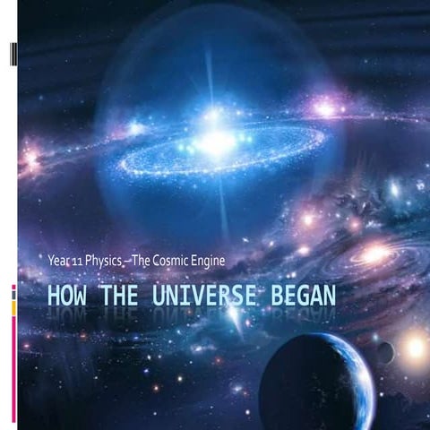 How the universe began
