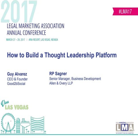 How to build a thought leadership platform