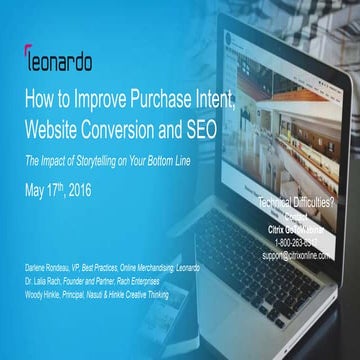 How to Improve Purchase Intent, Website Conversion and SEO