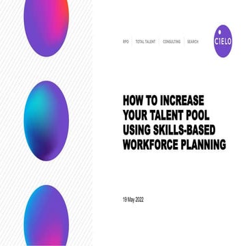 How to increase your talent pool using skills-based workforce planning