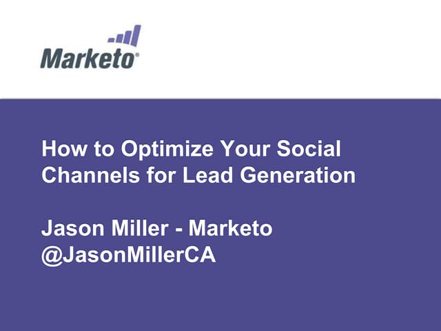 How to Optimize Social Media For Lead Generation