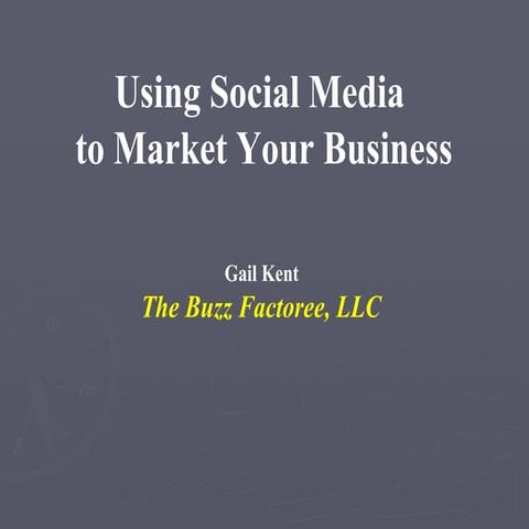How To Use Social Media To Market Your Business