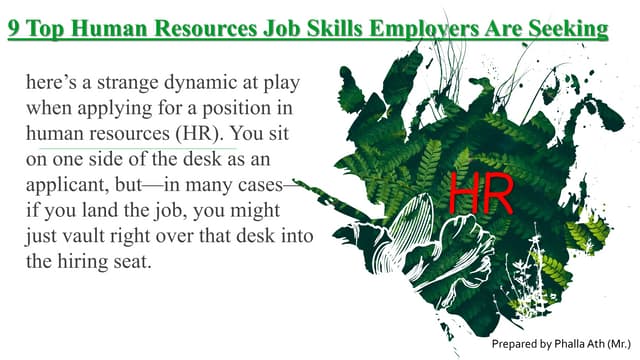 Hr 9 skills