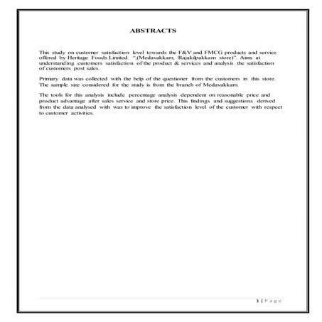 HR Customer Satisfaction Project