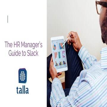 The HR Manager's Guide to Slack