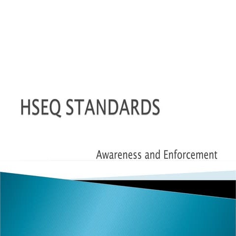 Hseq Standards