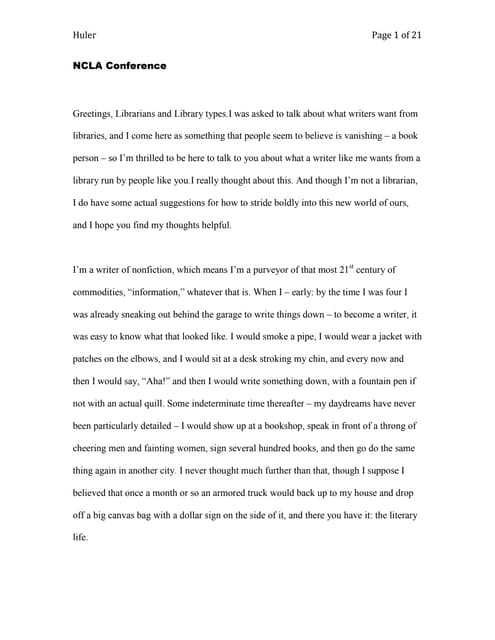 Huler closing session