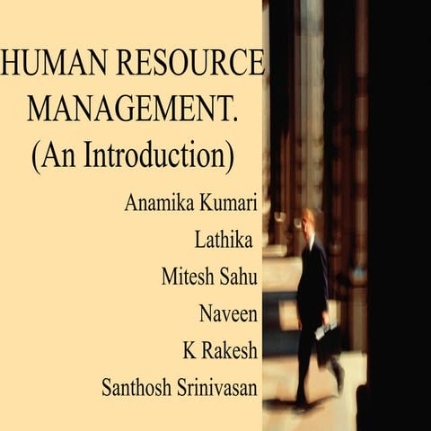Human resource-management