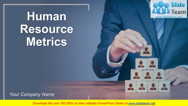 Human Resource Metrics PowerPoint Presentation Slides 