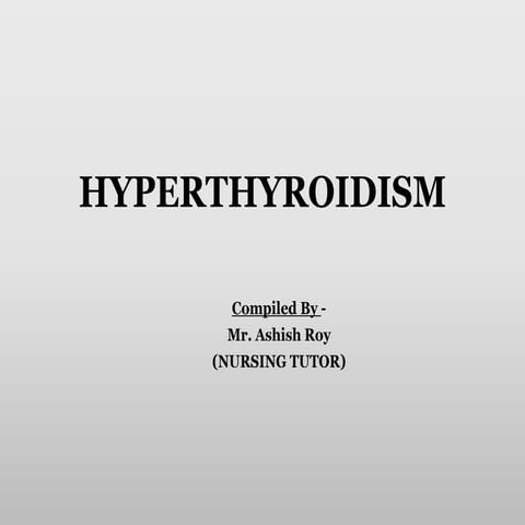 Hyperthyroidism