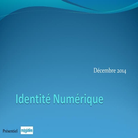 Maîtriser son identité numérique