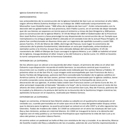 Iglesia catedral de san luis