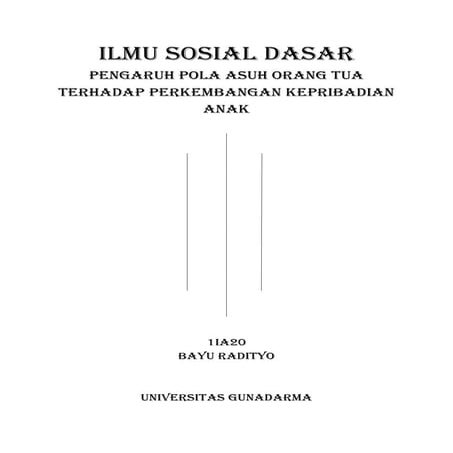 Ilmu sosial dasar - Pertemuan 2