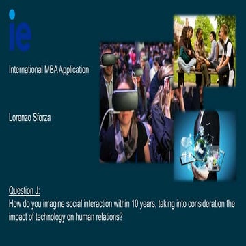IMBA Application - Lorenzo sforza - Question J