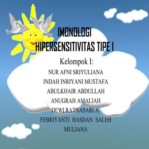 Hipersensitivitas Tipe I