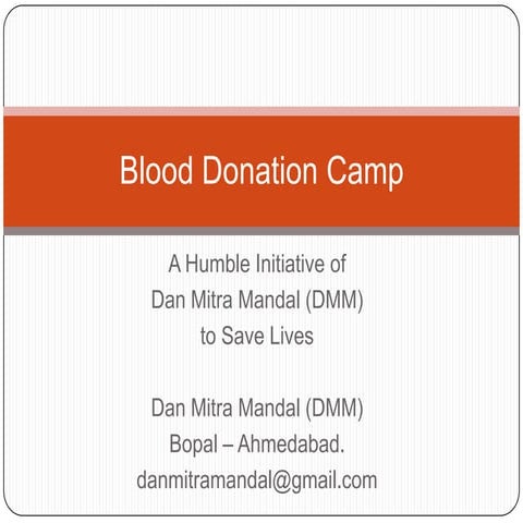 Importance of blood donation
