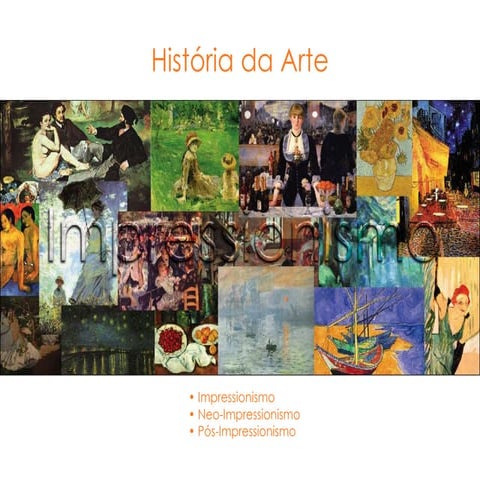 Impressionismo neo e pos