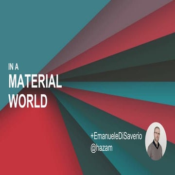 In a Material world