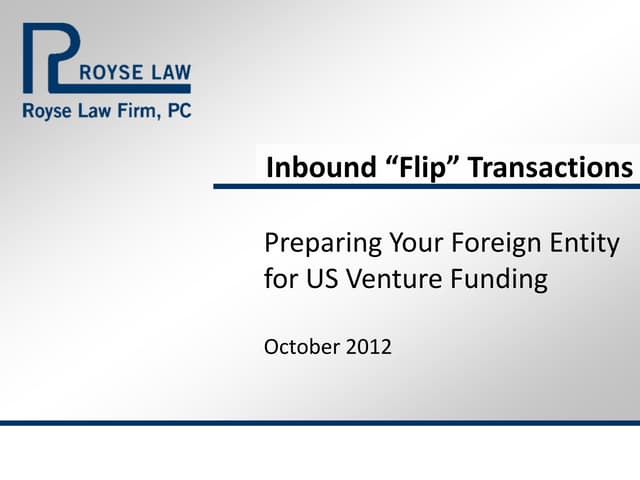 Inbound Flip Transaction