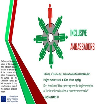 “Inclusive education is an investment for the future”