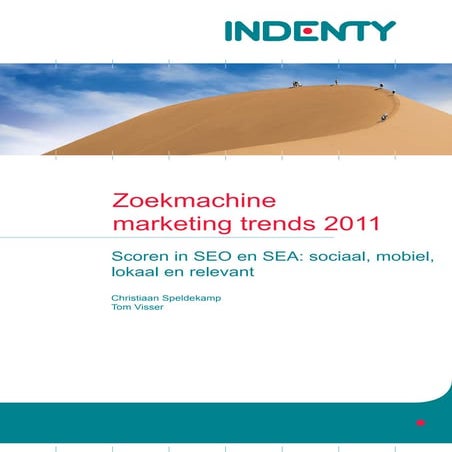 Indenty trendanalyse zoekmachine marketing 2011
