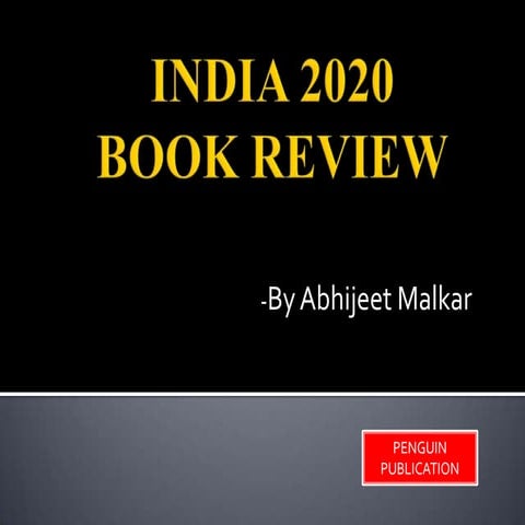 India 2020 book review