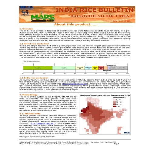 India rice bull background