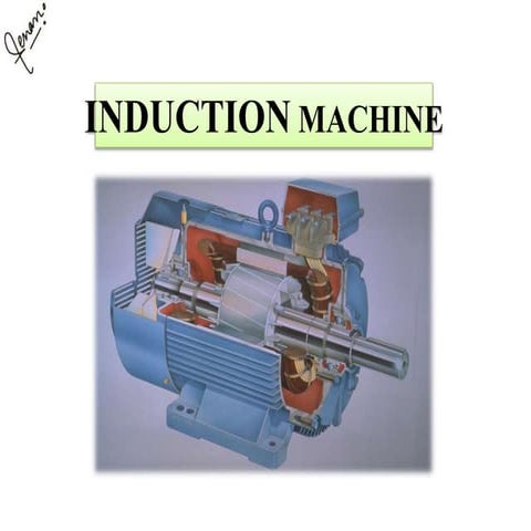 Induction machines