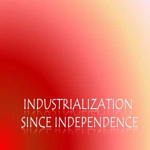 Industrialization