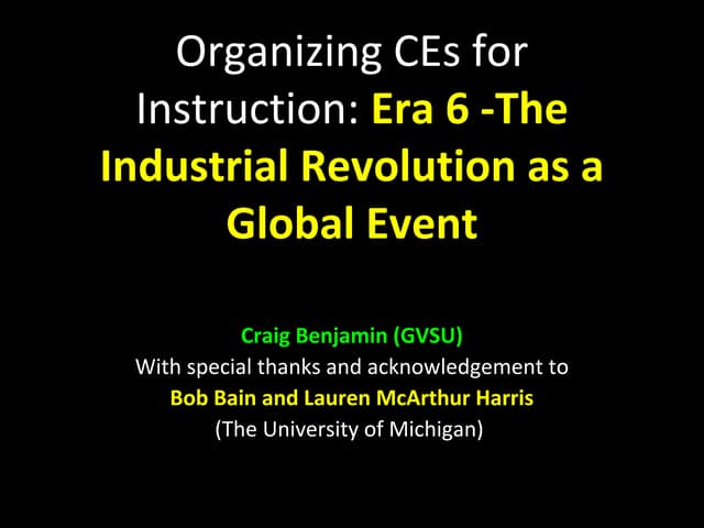 Industrial Revolution