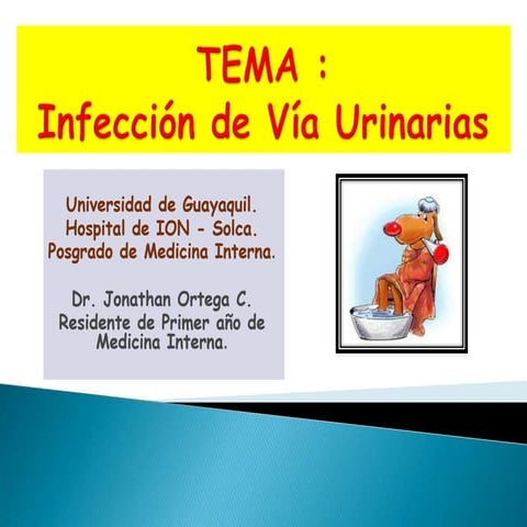 Infeccion de vias urinarias por jd.