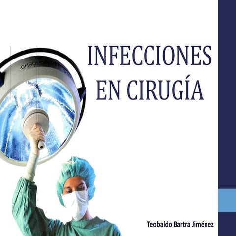 Infecciones en cirugía