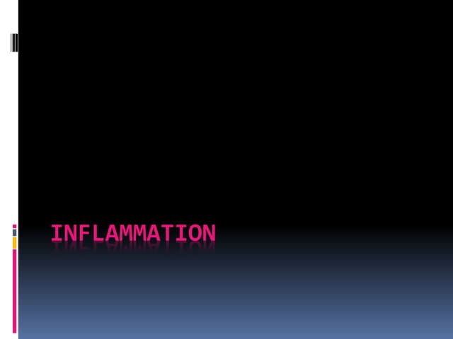 Inflammation lecture