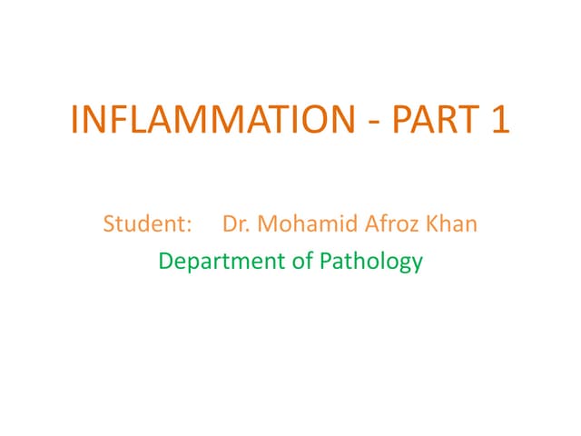 Inflammation(mak)   part 1