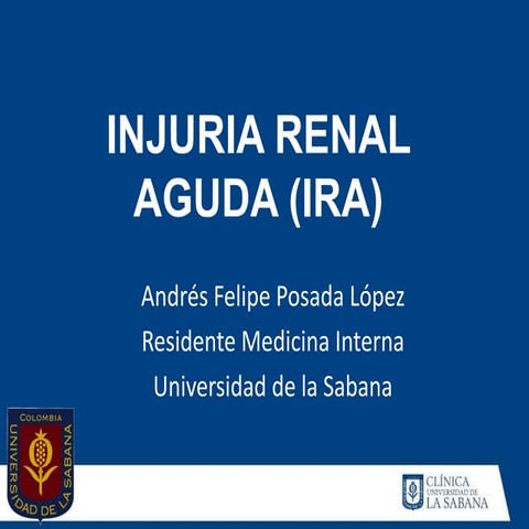 Injuria renal aguda