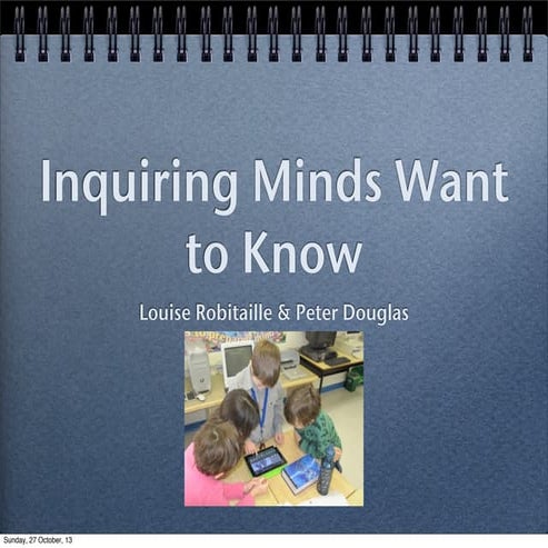 Inquiry based wfmp 2013  