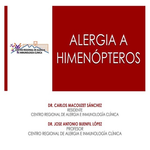Alergia a Himenópteros