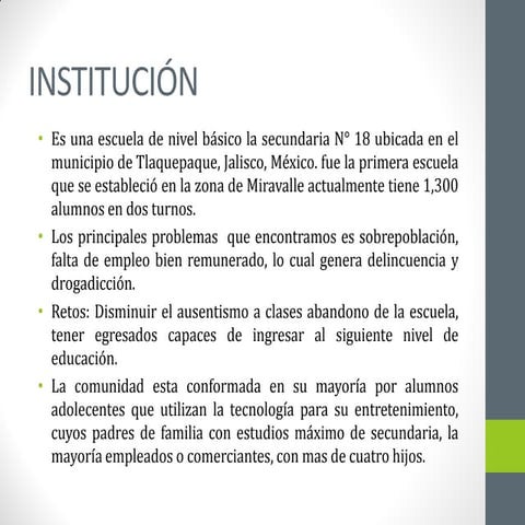 Institución1