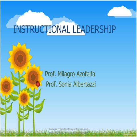Instructional leadership