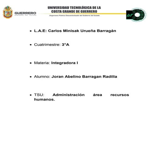 Integradora I portafolio joran abelino