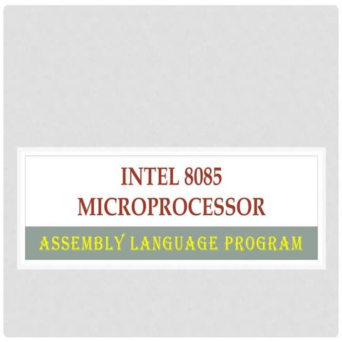 Intel 8085  - Arrange an array of data in ascending order