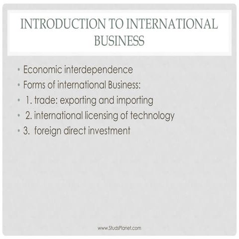 International law introduction